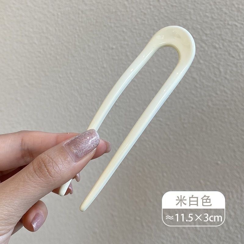 U型プラスチックかんざし