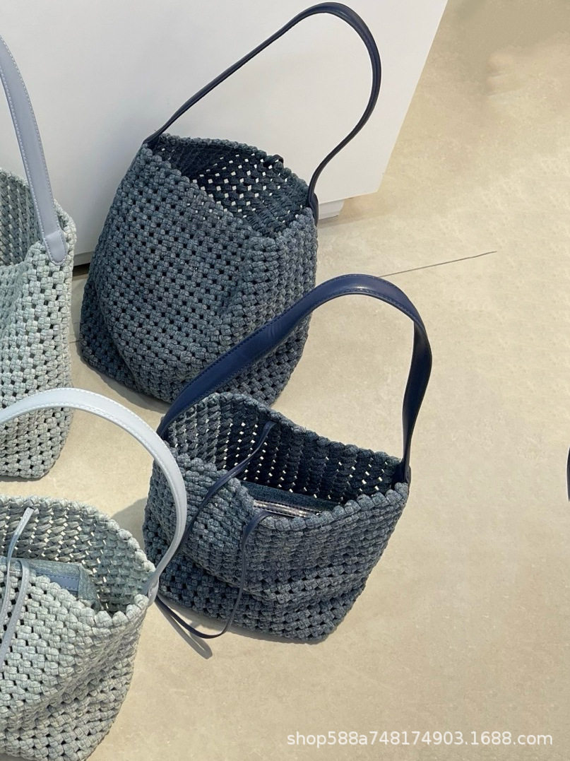 スモールデニム ノスタルジックブルー＋本革インナーポケットデニム