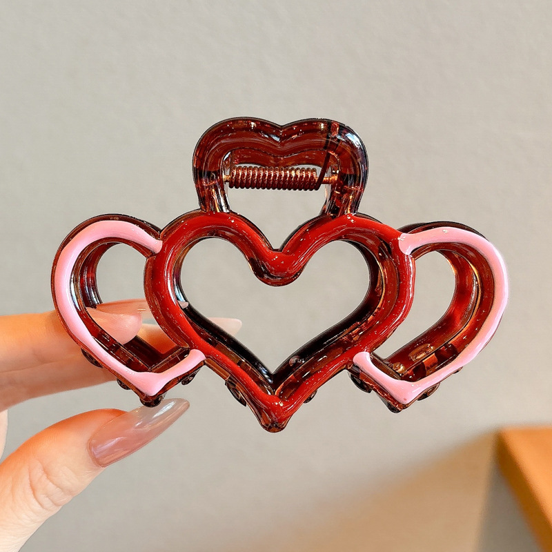 2#赤ピンクの愛の心