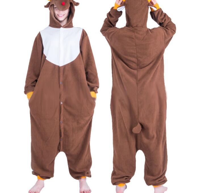 茶色のクリスマスの鹿