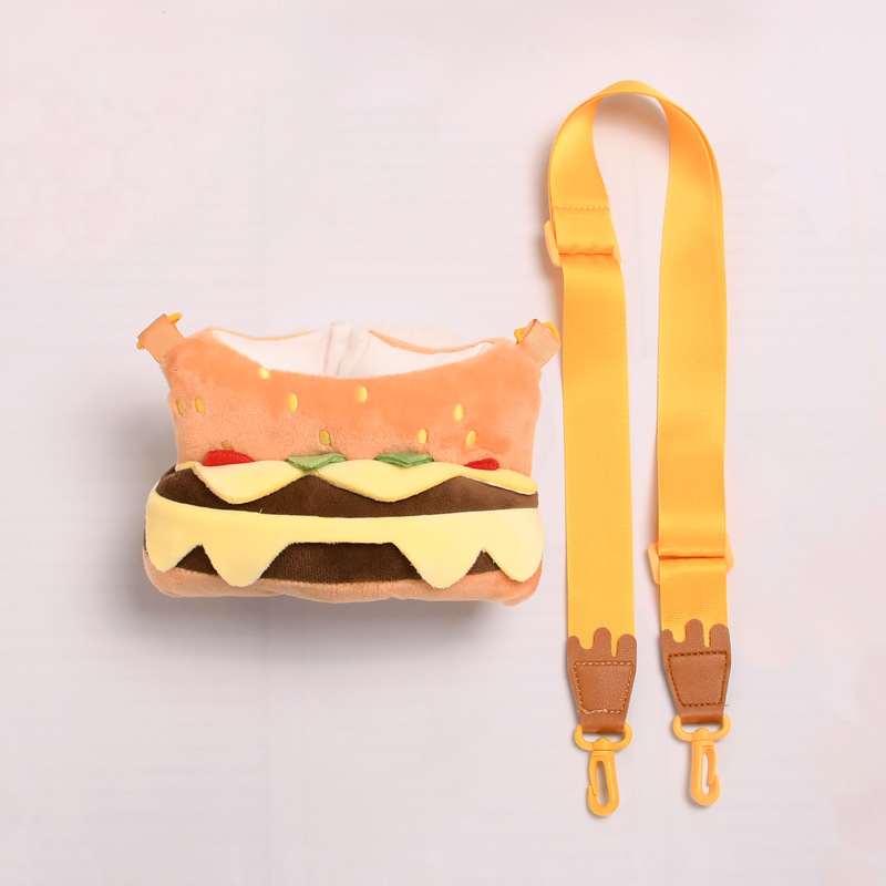 ハンバーガーの持ち帰りバッグ (人形を除く)