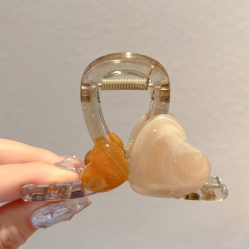 9 # (Mサイズ) ブラウン透明ラブグリッパー 8cm