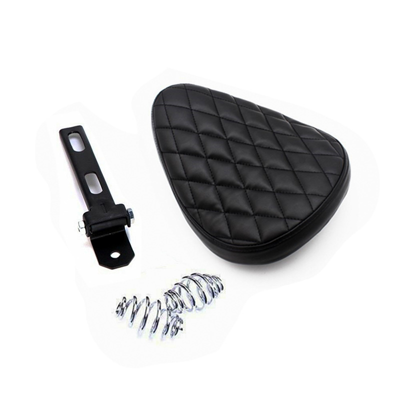 菱形紋 + ブラケット + 円バネ