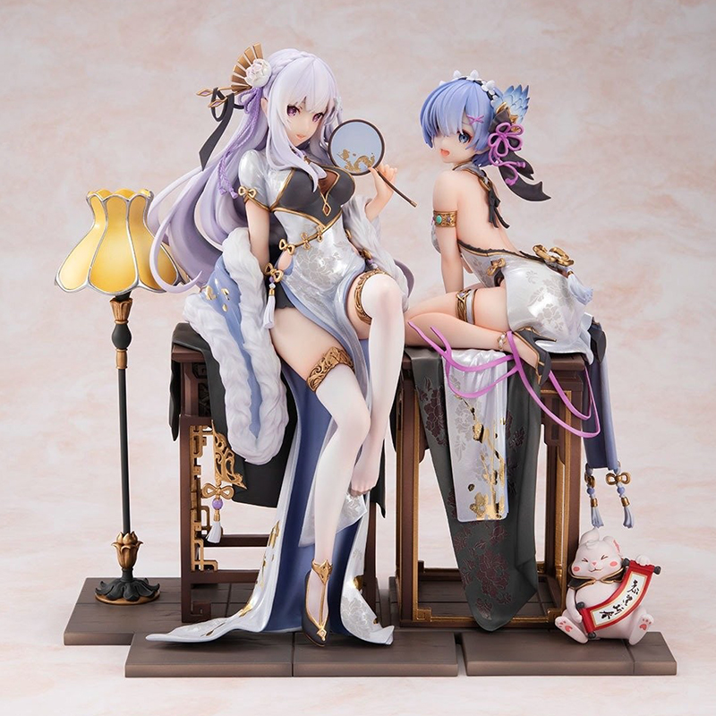 新品箱入り - チャイナドレス エミリア + チャイナドレス レム