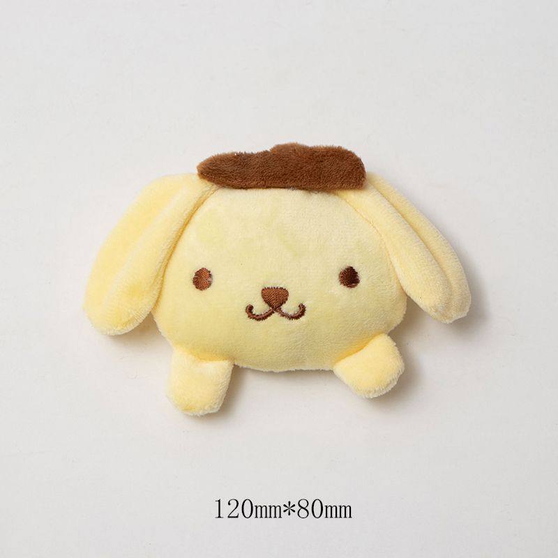 布丁狗毛绒胸针