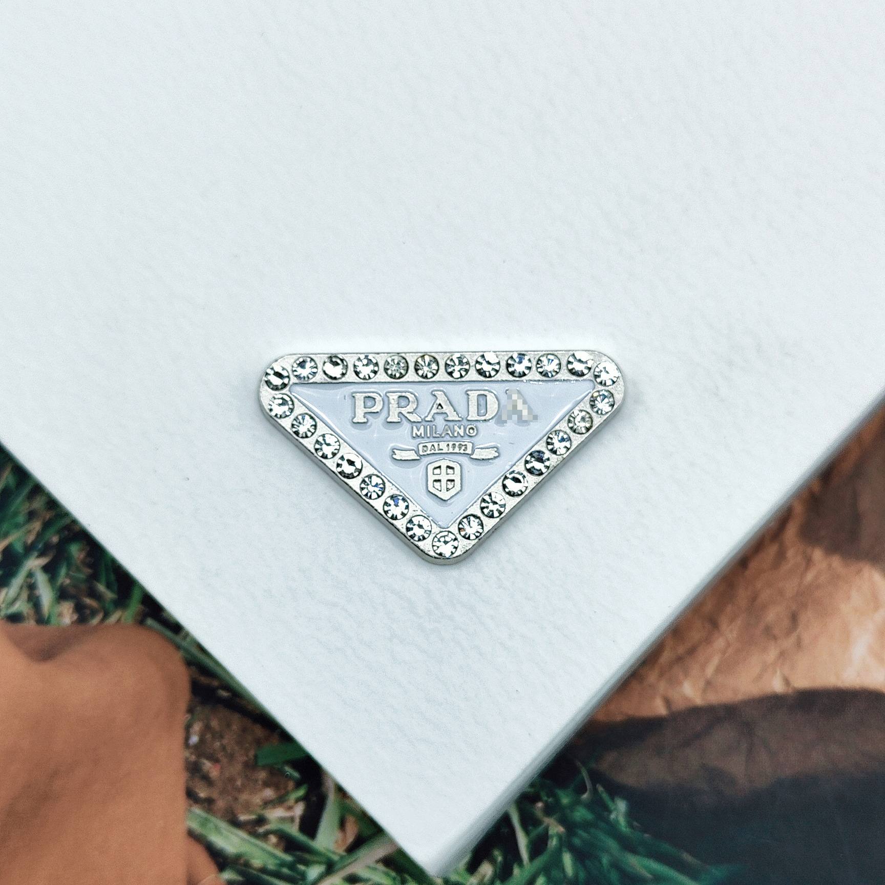 10#36×21mm ダイヤモンド シルバー+ホワイト