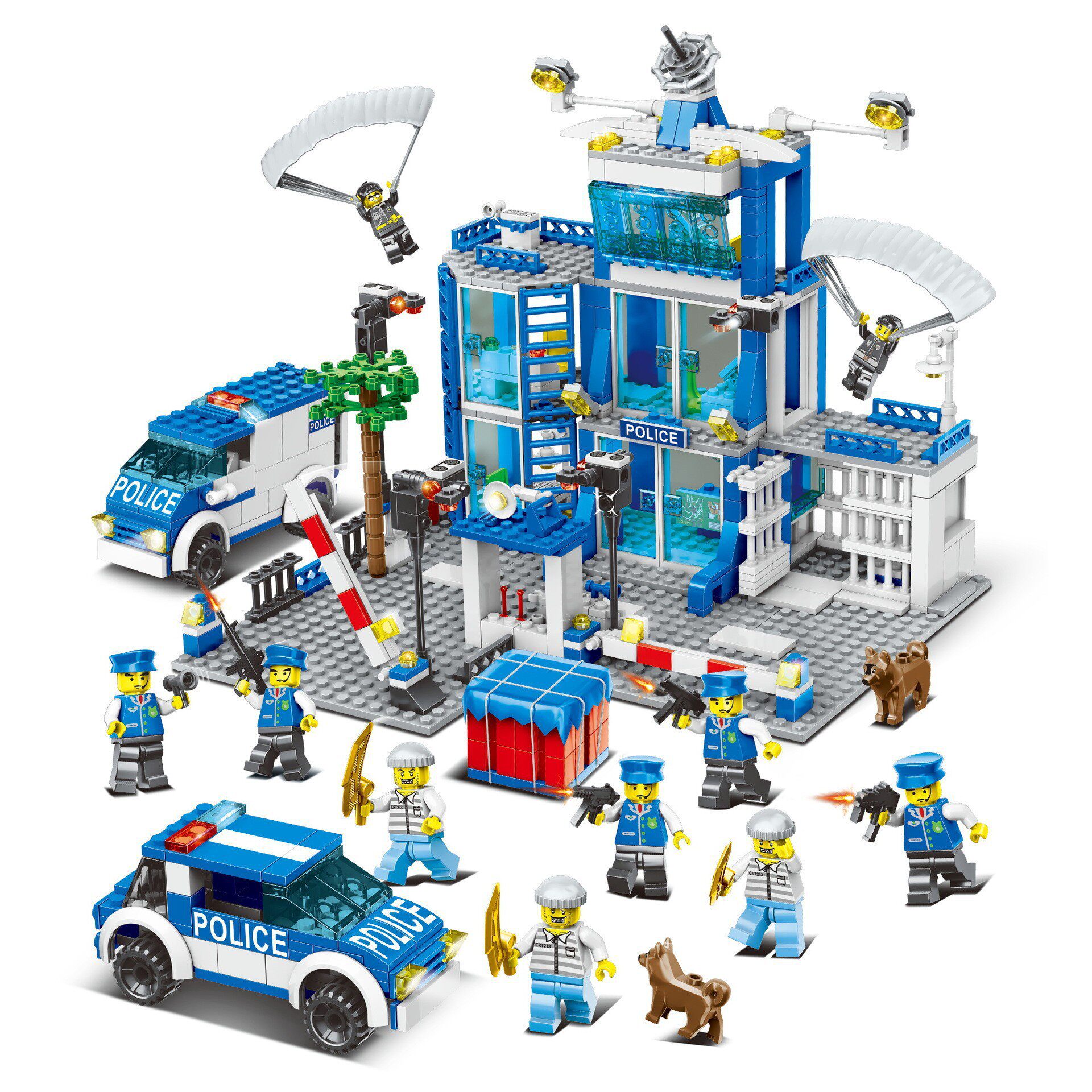 ポリス総局 【カラフルバッグ ミニフィギュア付き】 6008