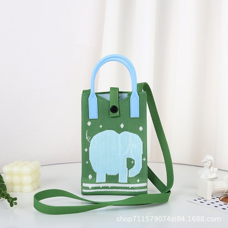 【シリコン+ショルダーストラップ】ブルーエレファント