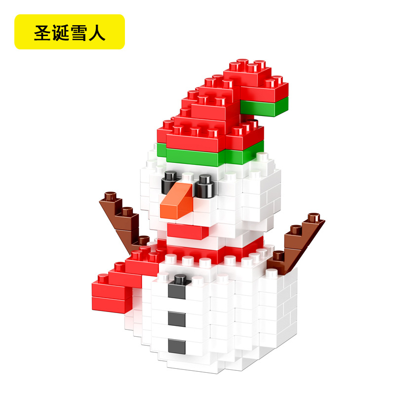 111-クリスマス雪だるま