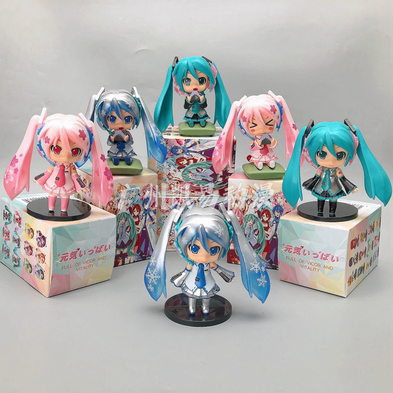 1世代q版初音ブラインドボックス (1つの価格は、1セットの6つの倍数で注文し、バラバラにしても出荷できない)