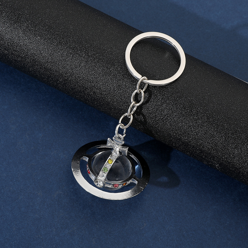 シルバーのマイクロアンペアキーホルダー